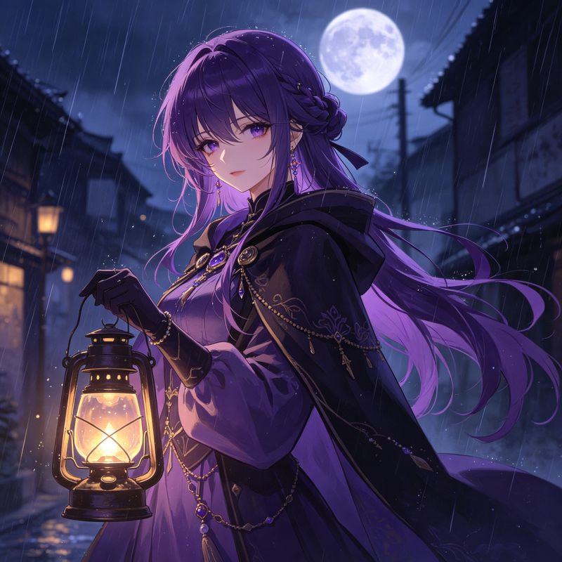 角色 夜行向导 Nyx 二次元立绘